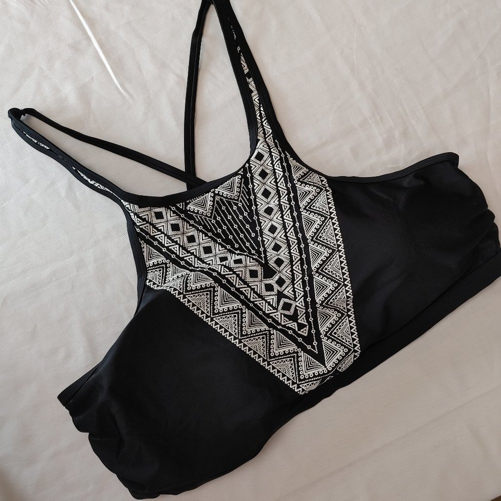2X PRINT SWIM TOP